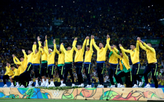Футбольная сборная Бразилии - чемпион Олимпийских игр 2016