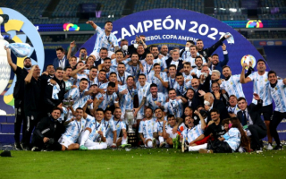 Сборная Аргентины победитель кубка Америки 2021