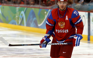 Форвард сборной России Илья Ковальчук