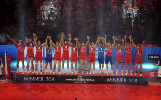 Российские волейболисты чемпионы мировой лиги