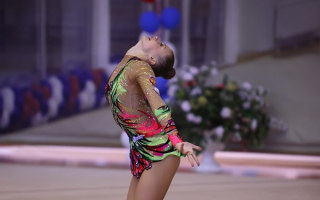 Российская гимнастка Яна Луконина
