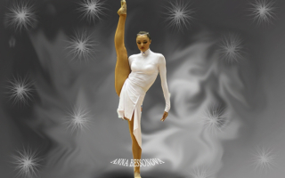 Украинская гимнастка Анна Бессонова