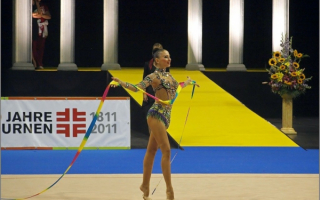 Российская гимнастка Дарья Кондакова