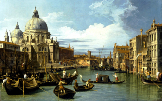 Каналетто. Большой канал в Венеции