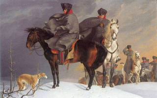 Франц Крюгер. Прусская кавалерийская застава