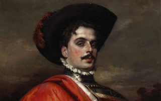 Чезаре Аугусто Детти. Портрет кавалера