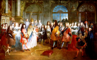 Антуан Дьё. Бракосочетание дофина Людовика Французского и Марии-Аделаиды Савойской 7 декабря 1697 года