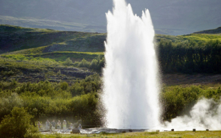 Фонтан  гейзер