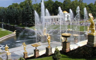 Фонтаны  Петергофа