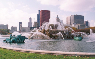 Площадь  фонтанов