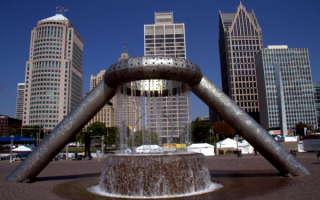 Фонтан Горация Доджа в Детройте