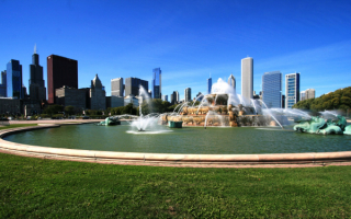 Букингемский фонтан в Чикаго
