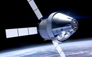 Космический аппарат «Орион» в космосе