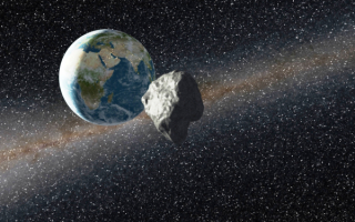 Полет астероида