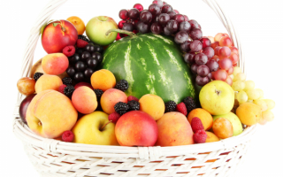 Фрукты в корзине