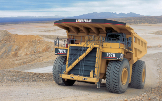 Caterpillar 797B tipper / Катерпиллер 797B самосвал