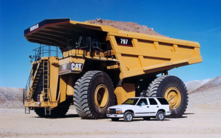Caterpillar-797 tipper / Катерпиллер 797