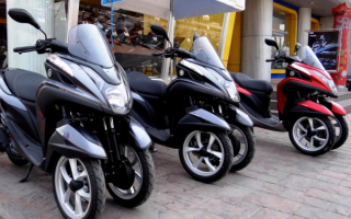 Скутера Yamaha Tricity