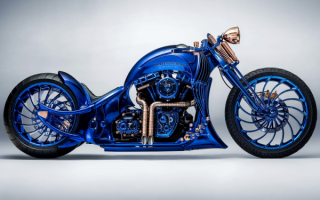 Harley-Davidson blue