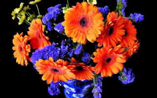 Букет с герберами