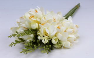 Букет белых фрезий