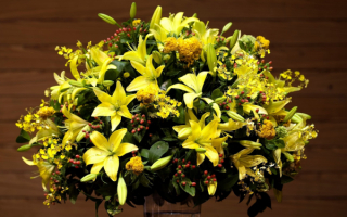 Букет лилий