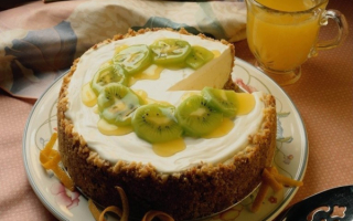 Торт с киви и медом