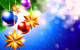 Новогодний фон