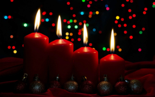 Новогодние свечи
