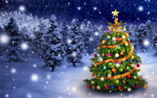 Новогодняя картинка зимы