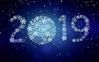 Новогодний фон 2019