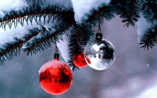 Украшенная елка