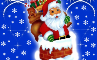 Дед мороз с подарками