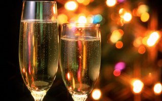 Новогоднее шампанское