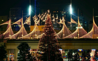 Город встречает Новый год