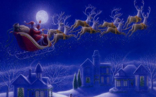 Сказочный Санта Клаус