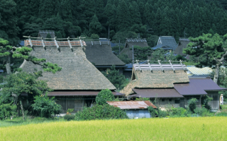 Деревенские домики в Японии