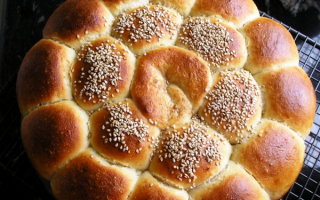 Булочки с кунжутом