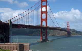 Мост Золотые ворота в Сан-Франциско