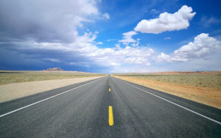 Дорога через пустыню Неваду