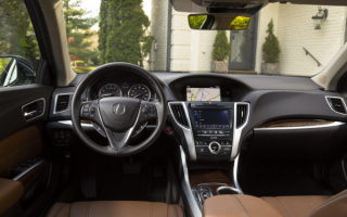 2019 Acura TLX interior