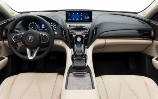 2019 Acura RDX Prototype interior