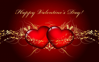 Happy valentine's day сердечки
