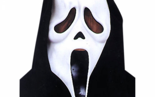 Белая маска и черный капюшон