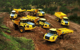 Volvo dumpers | Вольво карьерные самосвалы