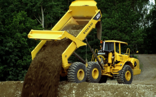 Volvo A25D tipper | Вольво A25D самосвал