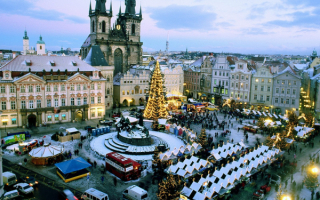 Прага встречает новый год