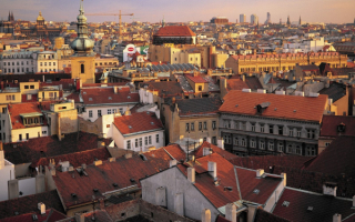 Панорама города Праги