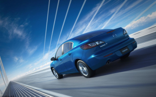 Mazda 3 sedan | Мазда 3 седан вид сзади