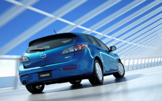 Mazda 3 Hatchback | Мазда 3 хэтчбэк вид сзади